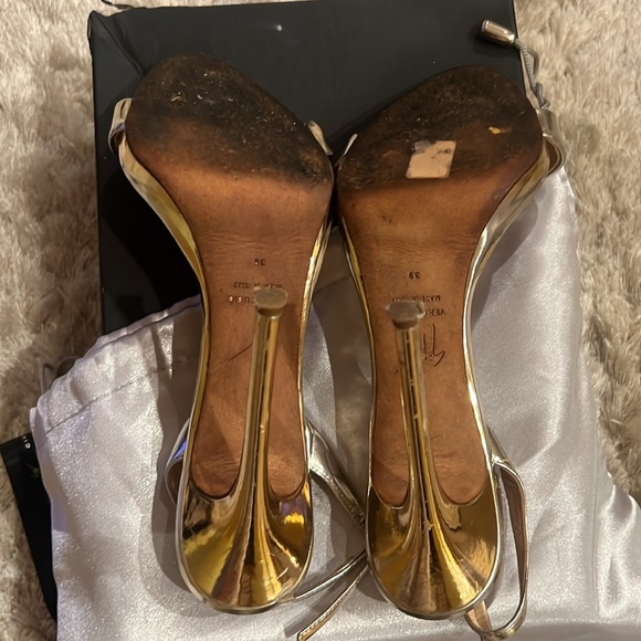 COPY - Giuseppe Zanotti "Sophie" slingback sandals size 39 US 8 - Picture 5 of 10